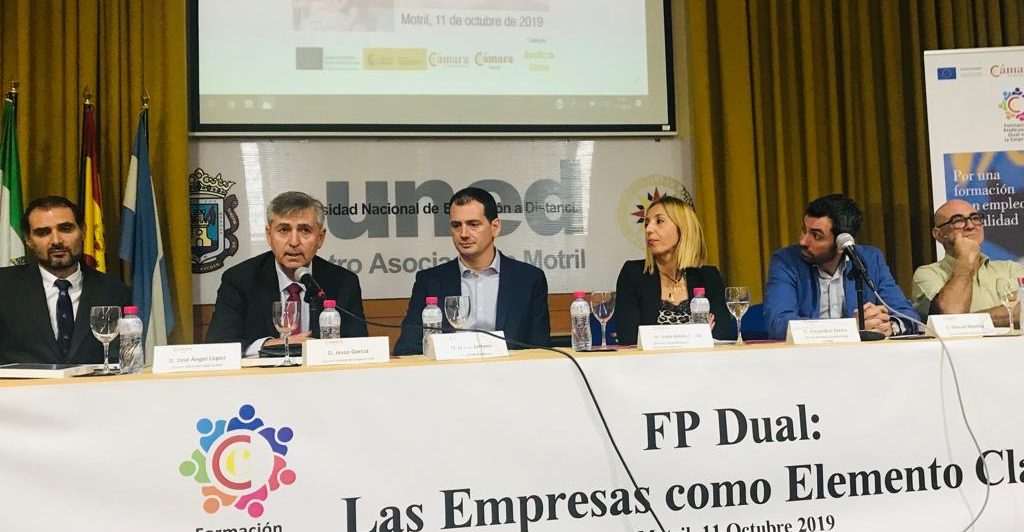La Cámara de Comercio de Motril, FPEmpresa y Dualiza Bankia reconocen a las empresas que apuestan por la FP Dual