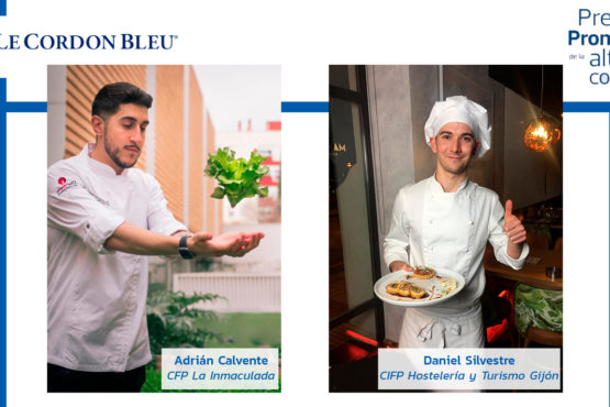 Adrián Calvente y Daniel Silvestre finalistas del Premio Promesas de la alta cocina de Le Cordon Bleu