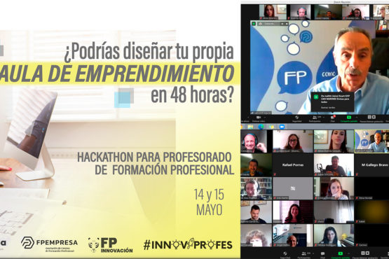 The Innovaprofes Hackathon to create a Classroom for Entrepreneurship successfully completed