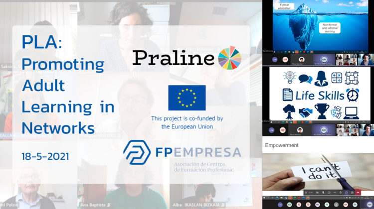 PRALINE celebra su segunda PLA sobre sostenibilidad en el aprendizaje permanente