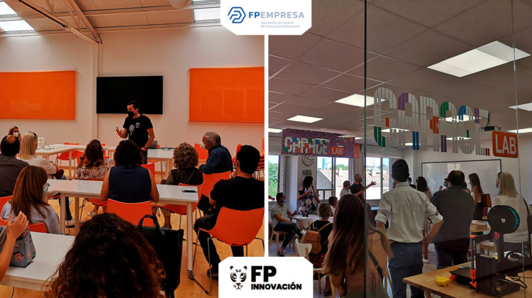 Profesorado de FP de Andalucía visita las APEs de centros asociados en Madrid y Toledo