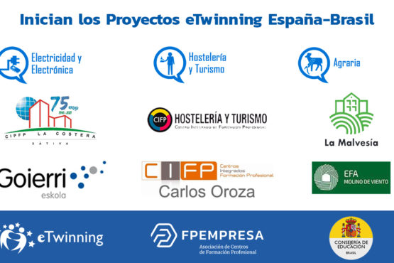 Empiezan los cursos eTwinning entre FPEmpresa y la Embajada de España en Brasil