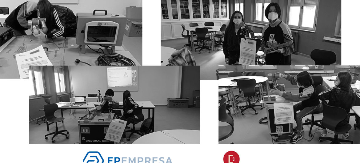 Las alumnas de Robótica del CIFP Ciudad de Béjar participan en SpainSkills 2022
