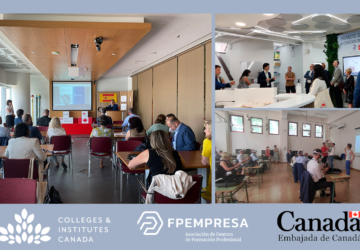 Associated centers of FPEmpresa to promote VET mobilities to Canada