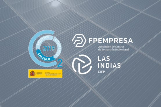 El CIFP Las Indias, primer centro de Canarias que mide su huella de carbono