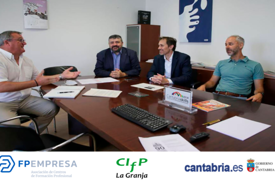 FPEmpresa se reúne con el director general de FP de Cantabria