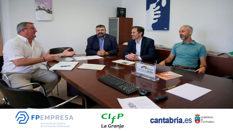 FPEmpresa se reúne con el director general de FP de Cantabria