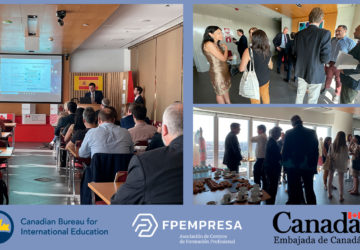 FPEmpresa associated centres meet with Canadian institutions of CBIE