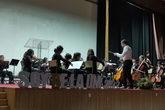 El IES Universidad Laboral celebra la Navidad con el concierto de la Joven Orquesta Sinfónica de Toledo