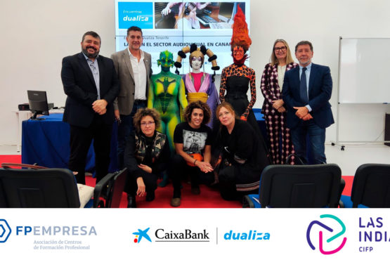 CaixaBank Dualiza y FPEmpresa organizan un Encuentro Dualiza en Tenerife para impulsar la colaboración entre la industria audiovisual y los centros de FP