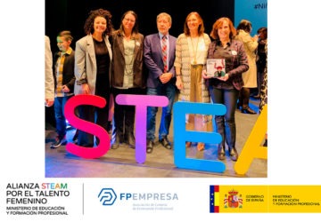 FPEmpresa attends the gala of the first STEAM Alliance Awards for female talent