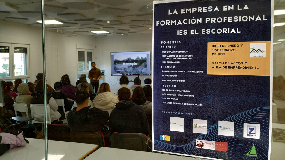 El IES El Escorial celebra las jornadas de FP para potenciar las relaciones con las empresas