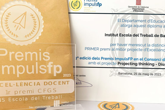 El Institut Escola del Treball de Barcelona alcanza la primera posición en la III Edición de los Premios ImpulsFP