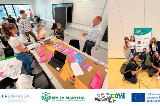 EFA La Malvesía participa en el proyecto Erasmus+ BARCOVE para impulsar la sostenibilidad mediante la investigación aplicada